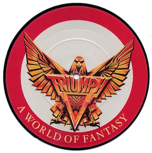 Triumph Band Logo - Triumph A World Of Fantasy UK 7