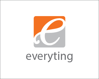 Orange Letter E Logo - Letter E logo minimalist Designed by wasih | BrandCrowd