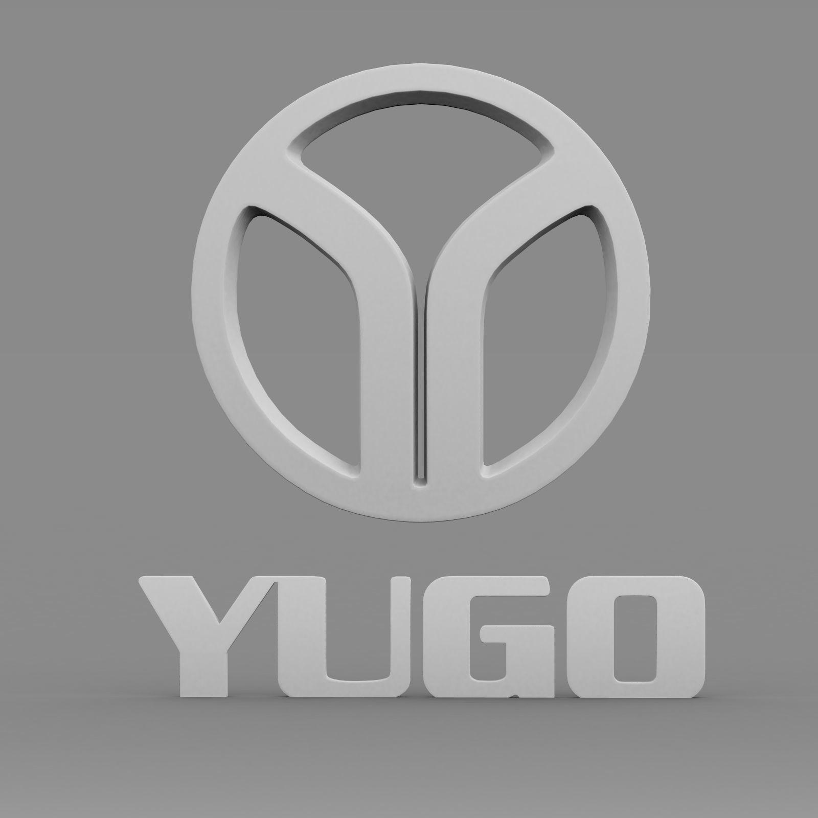 Yugo Logo - yugo logo 3D model | CGTrader
