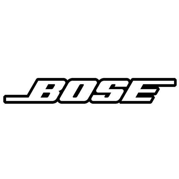 Bose Logo - Bose logo Sticker Decal 6.0 x 0.90 dual colors