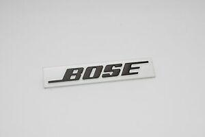 Bose Logo - BOSE Rectangular Aluminium Logo Badge | eBay