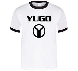 Yugo Logo - Yugo Automotive Logo Car T Shirt | eBay