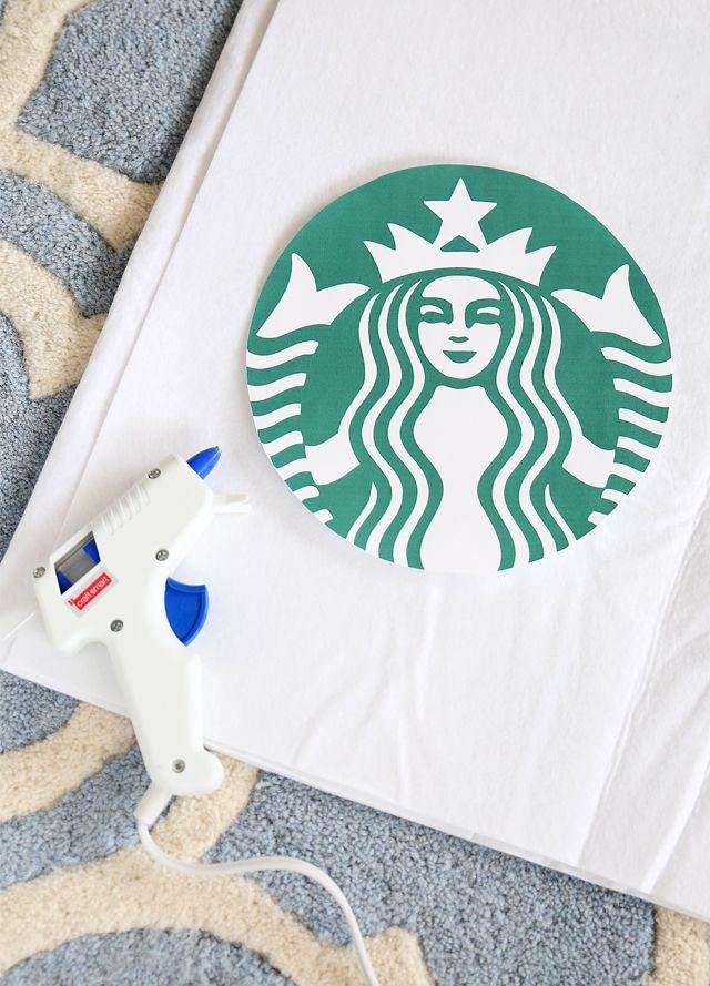 Medium Printable Starbucks Logo - Last-Minute DIY Halloween Costume – Starbucks Cup! – Southern Curls ...