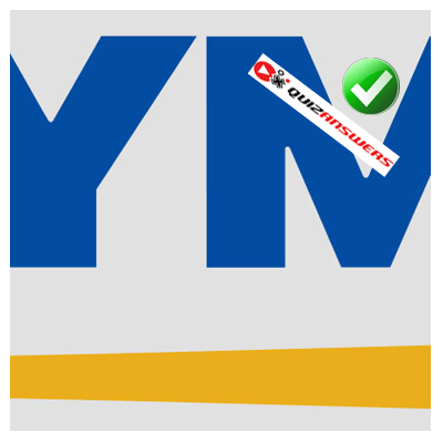 White Yellow Brand Logo - Blue and yellow Logos