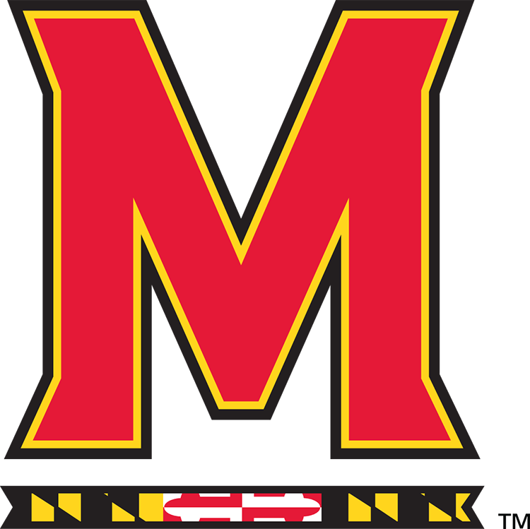 Gold and Red M Logo - Maryland Logos