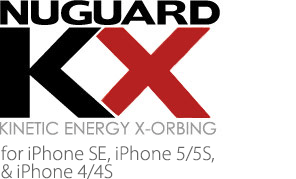 KX Logo - NuGuard KX Kinetic Energy X-Orbing Case For iPhone SE/5/5S & iPhone 4/4S