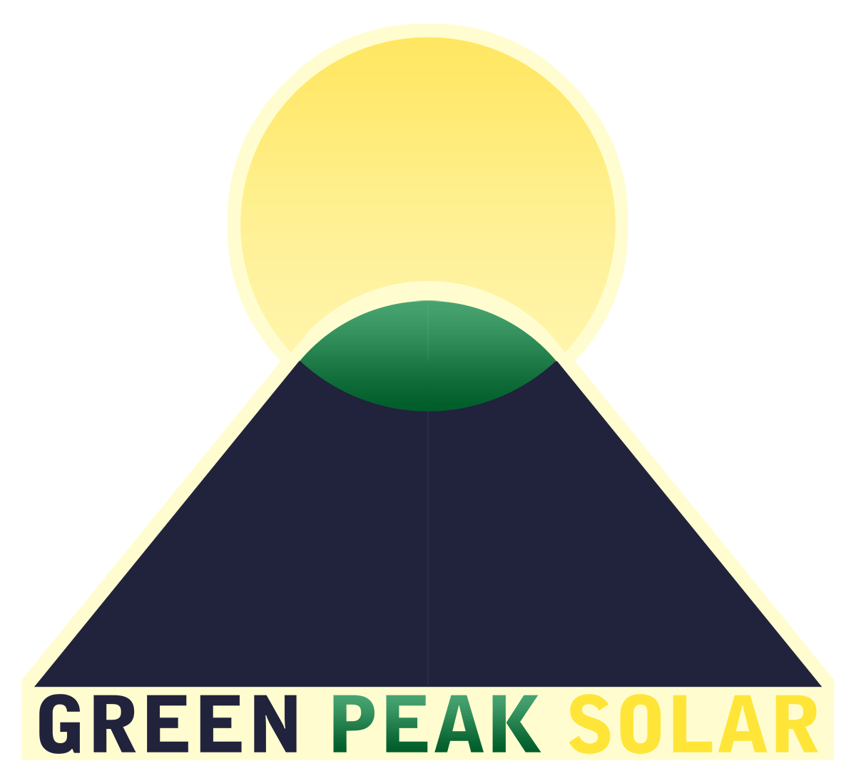 Overcast Logo - Serious, Professional, Utility Logo Design for Green Peak Solar by ...