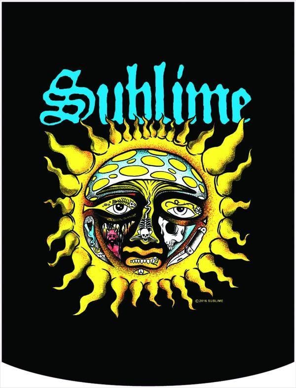 Sublime Logo - Sublime Sun Logo Backpack with Interchangeable Face