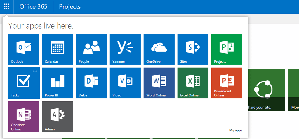 Microsoft Office 365 App Logo - Add Custom Tiles to O365 App Launcher - D365 Blogger