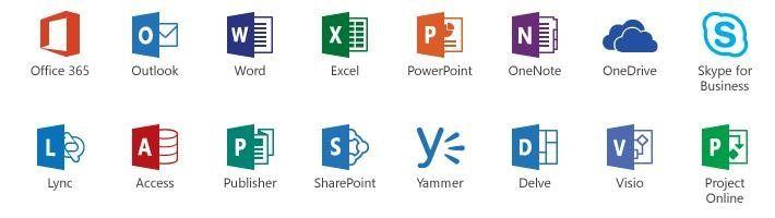 Microsoft Office 365 App Logo - Office 365 App Logos | www.picsbud.com