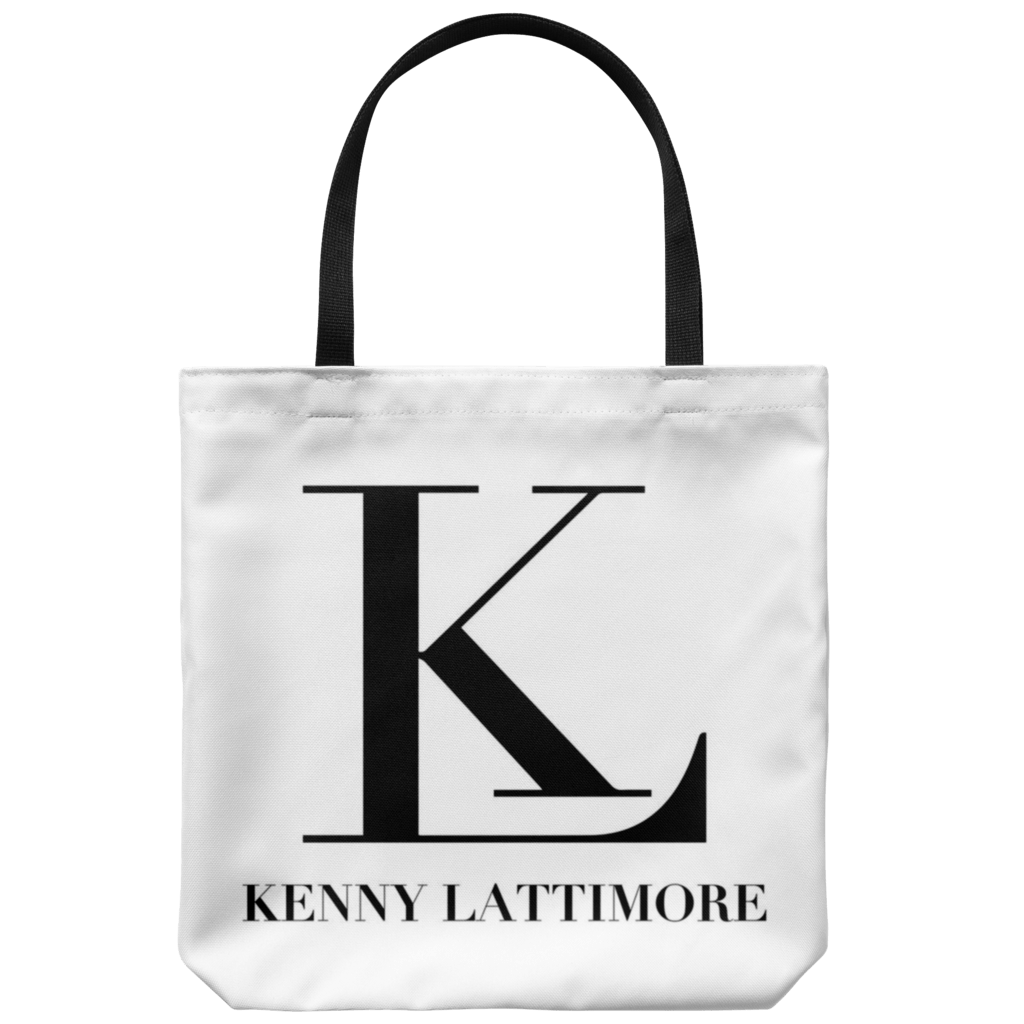 Kl Logo - Kenny Lattimore KL Logo Tote Bag