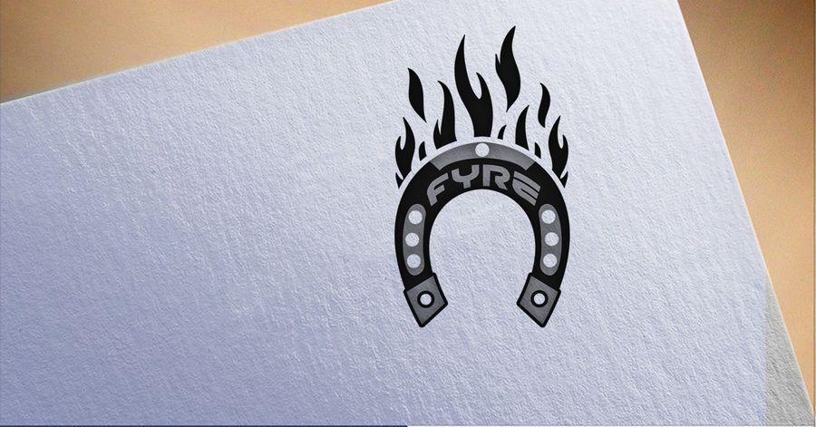 Horseshoe -Shaped Logo - Entry by NIBEDITA07 for The brand name is Fyre (as in fire). I