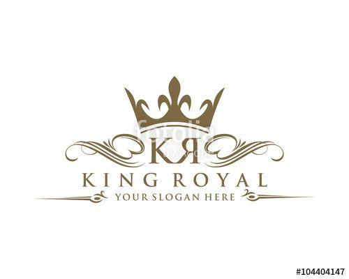 Kl Logo - King Royal K L Logo Stock Image And Royalty Free Vector