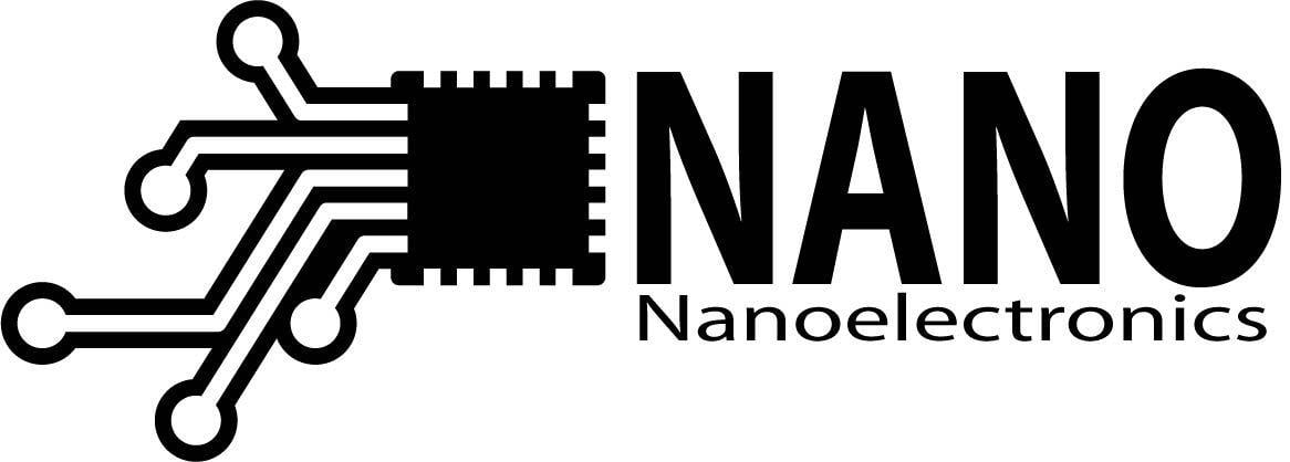 Black Electronic Logo - Nanoelectronics (NANO) - Department of Informatics