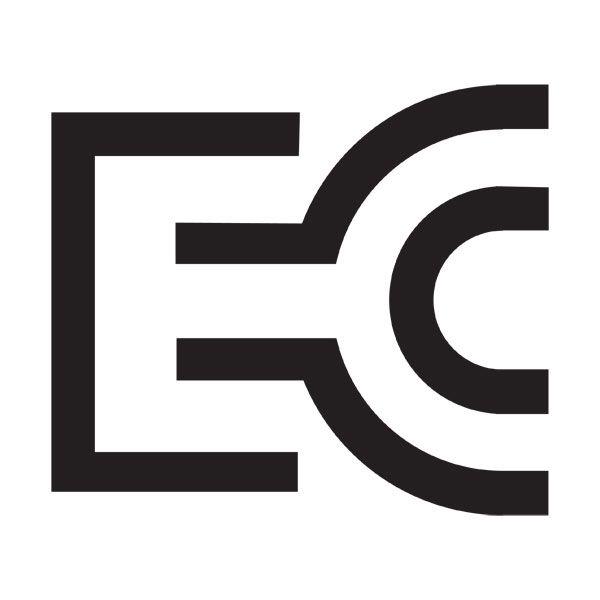 Black Electronic Logo - ECIL