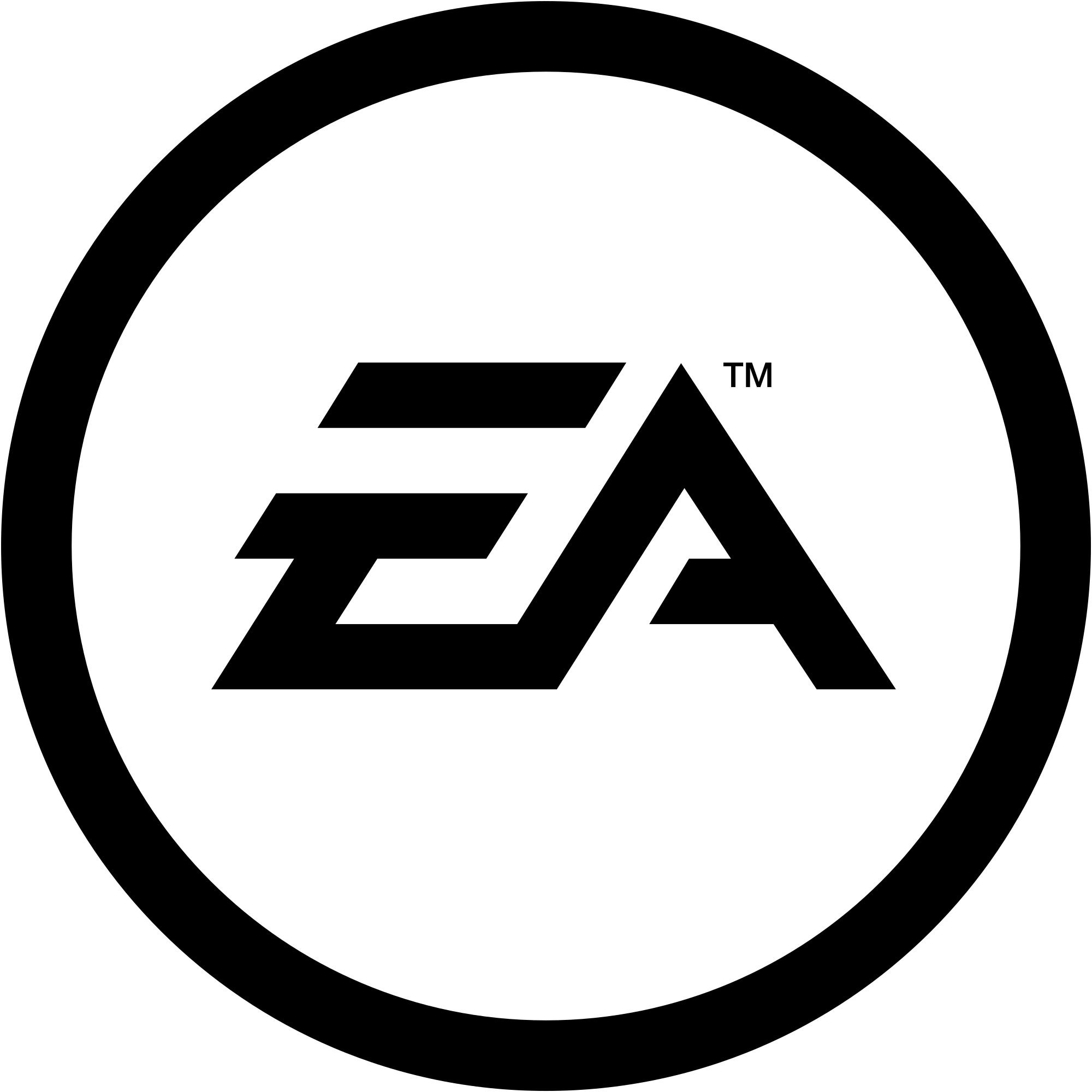 Black Electronic Logo - Electronic Arts Logo.svg