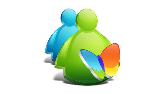 MSN Chat Logo - Custom MSN Messenger Icon Design