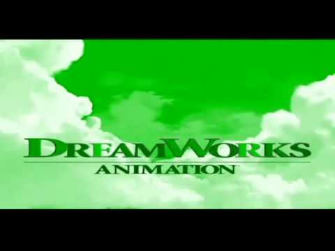 Green Colored Logo - Green Colored DreamWorks Logo (2004-2010) - YouTube