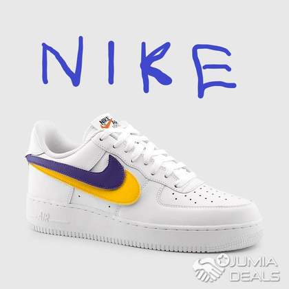 Different Nike Logo - Nike Air Force 1 sneakers 'velcro ' Different Colours Swoosh Nike Logo Pack