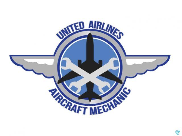 Aircraft Mechanic Logo - DesignContest - United Airlines Aircraft Mechanic united-airlines ...