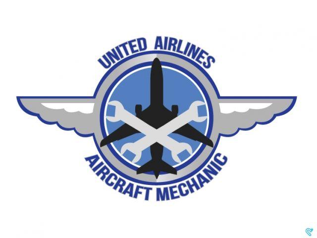 Aircraft Mechanic Logo LogoDix