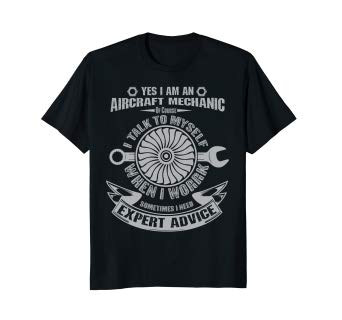 Aircraft Mechanic Logo - Amazon.com: I'm An Aircraft Mechanic T-Shirt Funny Quote Aviation ...