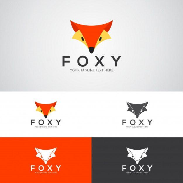 Foxy Logo - Foxy logo design template Vector | Premium Download