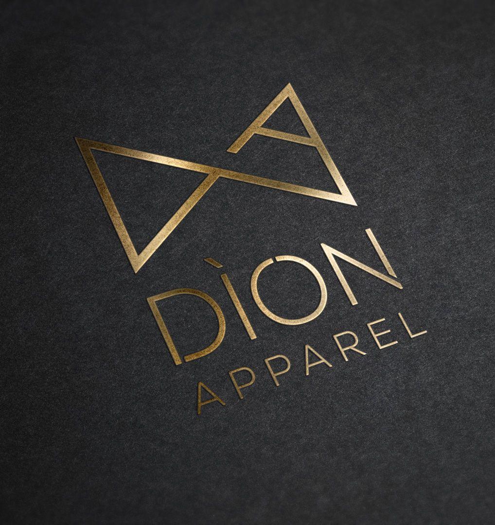 Gold Brand Logo - Dìon Apparel Branding Project - Pulse North