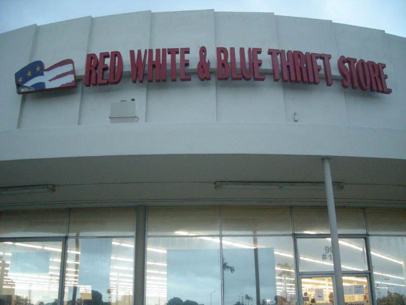 Red and Blue Store Logo - Thrift Store in Hialeah | Red, White & Blue Thrift Store | Hialeah, FL