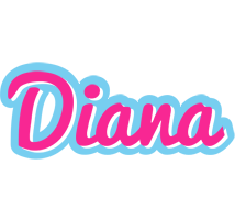 Diana Logo - Diana Logo. Name Logo Generator, Love Panda, Cartoon