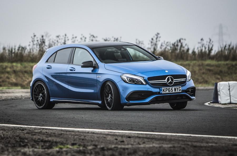 Mercedes AMG 45 Logo - 2015 Mercedes-AMG A 45 review | Autocar