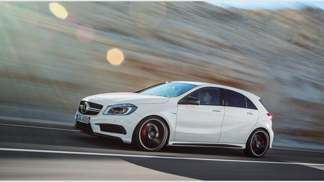 Mercedes AMG 45 Logo - Mercedes A45 AMG (2013) review