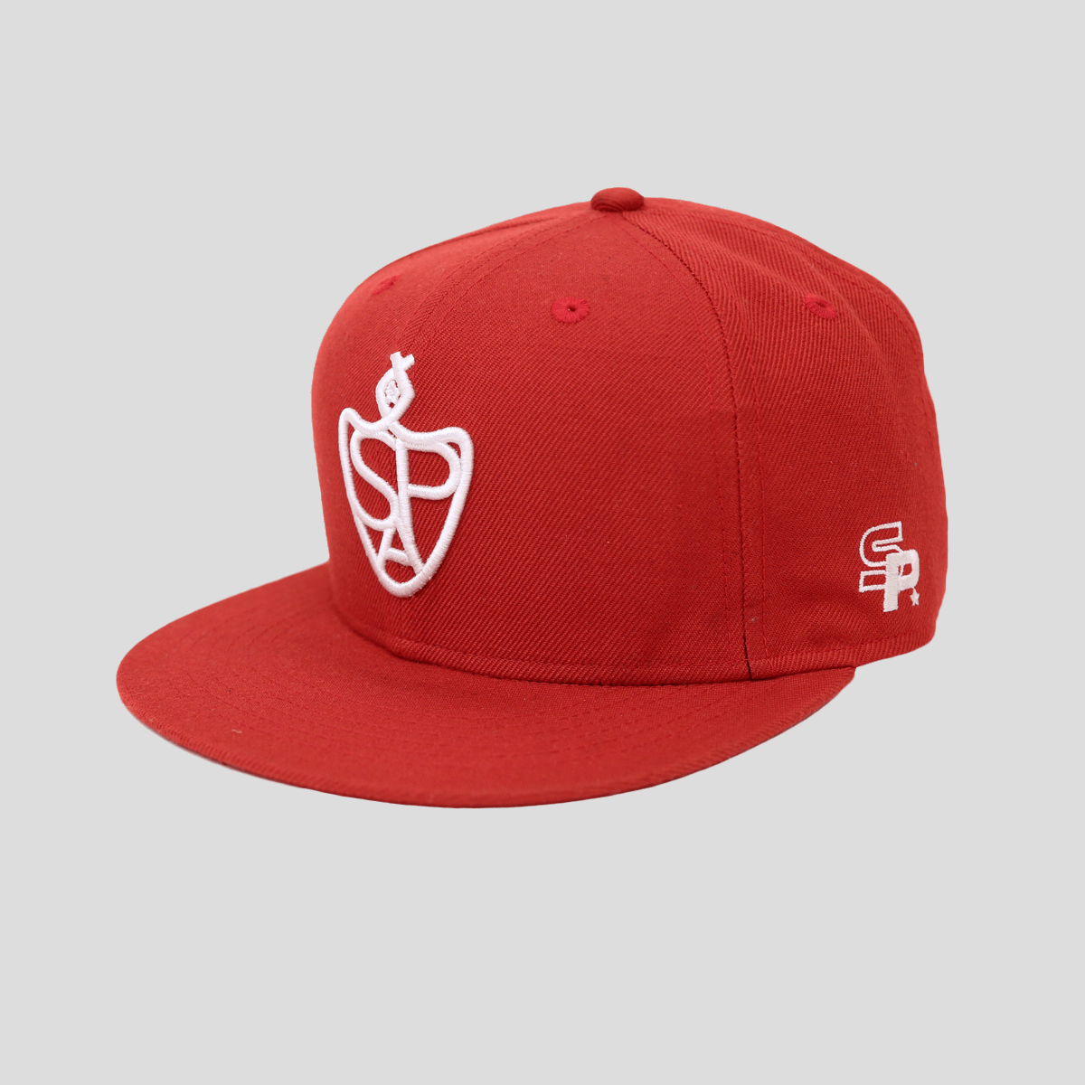White with Red Sp Logo - SP Aeshtetics 'Emblem Lifestyle' Snapback Hat – Red / White – SP ...