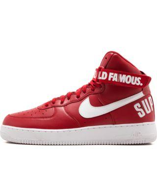 White with Red Sp Logo - Sweet Savings on Nike Air Force 1 High Supreme SP 'Supreme
