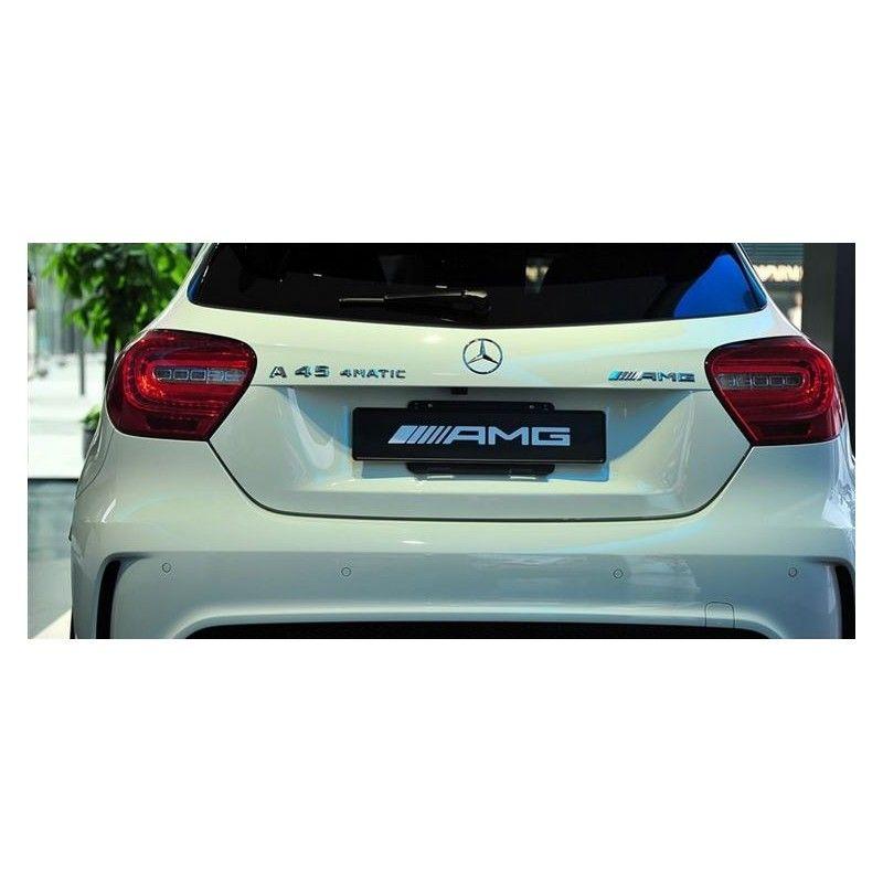 Mercedes AMG 45 Logo - OEM Logo A45 Class A Chrome Mercedes AMG and Cars