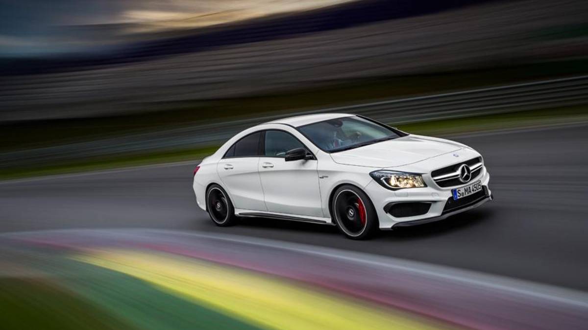 Mercedes AMG 45 Logo - 2014 Mercedes-Benz CLA 45 AMG drive review | Autoweek