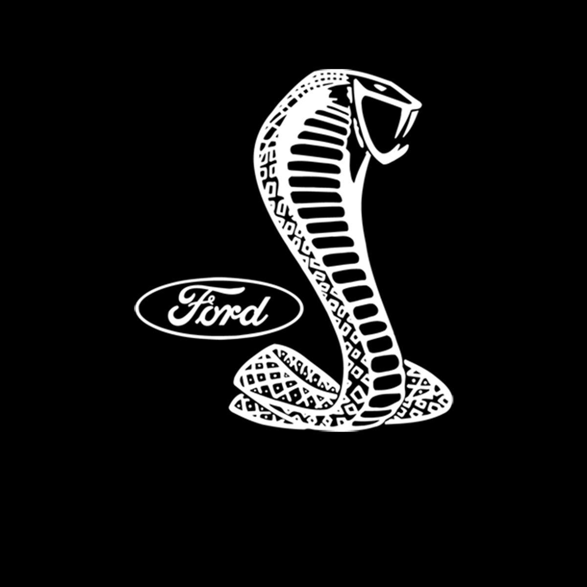 Cobra Logo - Ford Mustang Cobra Logo Mens Sweatshirt S 3XL