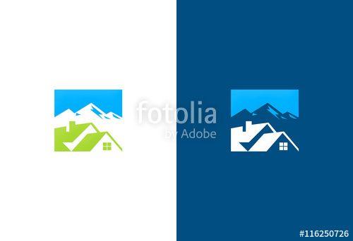 House Mountain Logo - house mountain logo