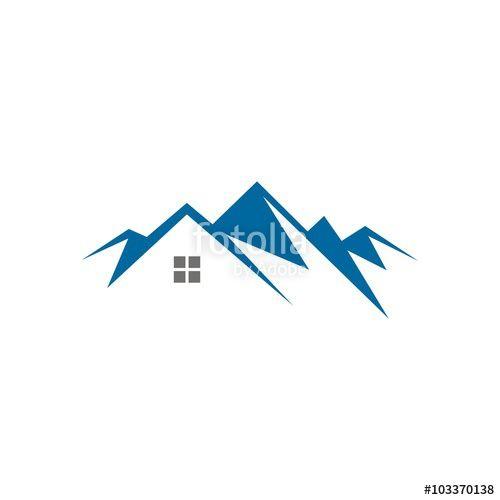 House Mountain Logo - mountain house logo