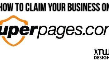 Superpages Logo - How To Add My Business Listing on Superpages | Ron Wave Design