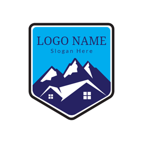 House Mountain Logo - Free House Logo Designs | DesignEvo Logo Maker