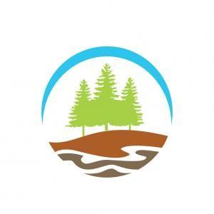 House Mountain Logo - Stock Illustration House Mountains Logo Sample Vector Template Image