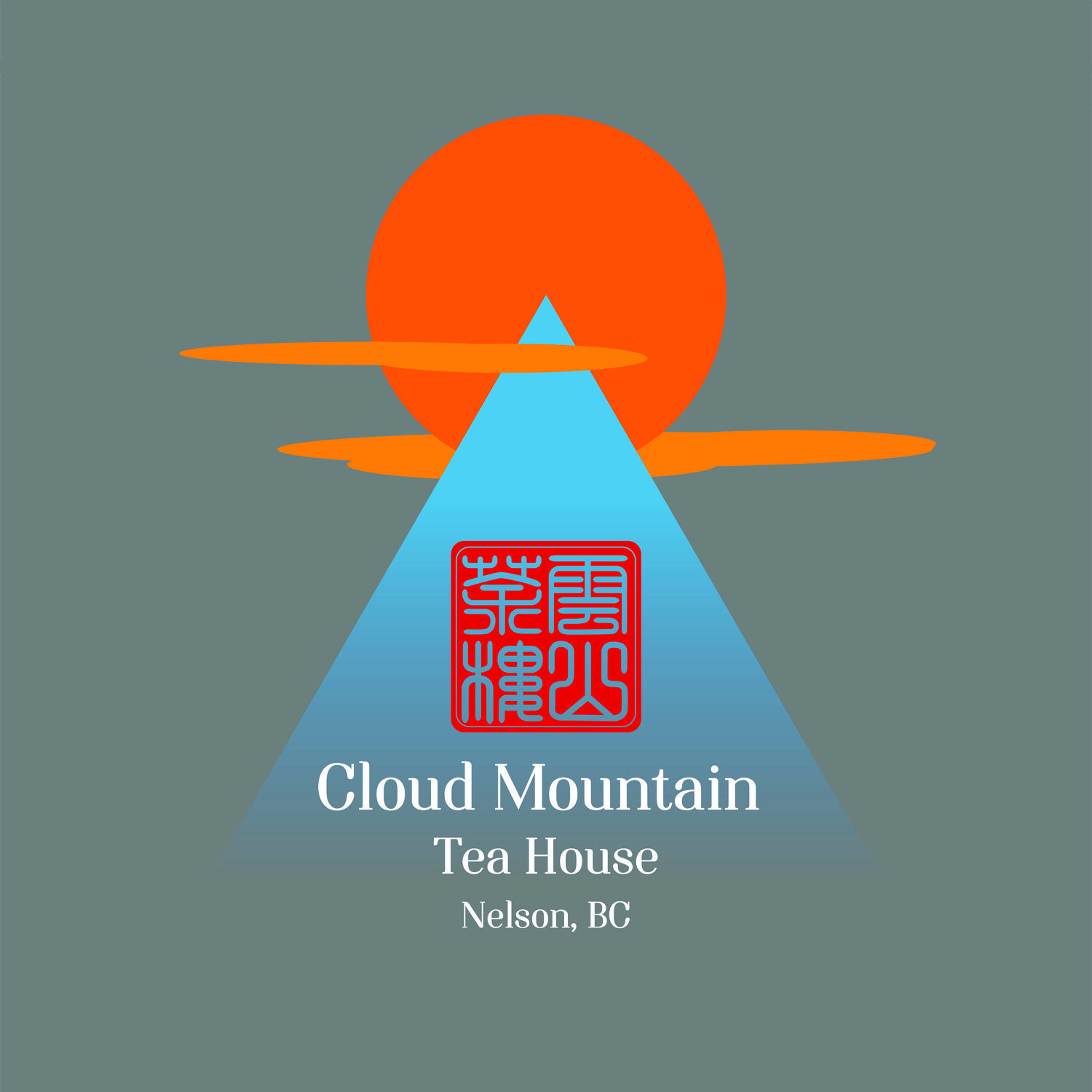 House Mountain Logo - Elegant, Serious, House Logo Design for Cloud Mountain Tea House