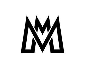 White mm Logo - LogoDix