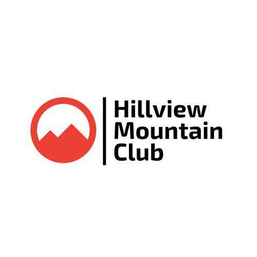 Mountain in Circle Brand Logo - Orange and Black Hillview Mountain Club Recreation Logo - Templates ...