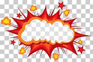 Mushroom Cloud Logo - Cartoon Explosion Comics Comic book, Explode the mushroom cloud to