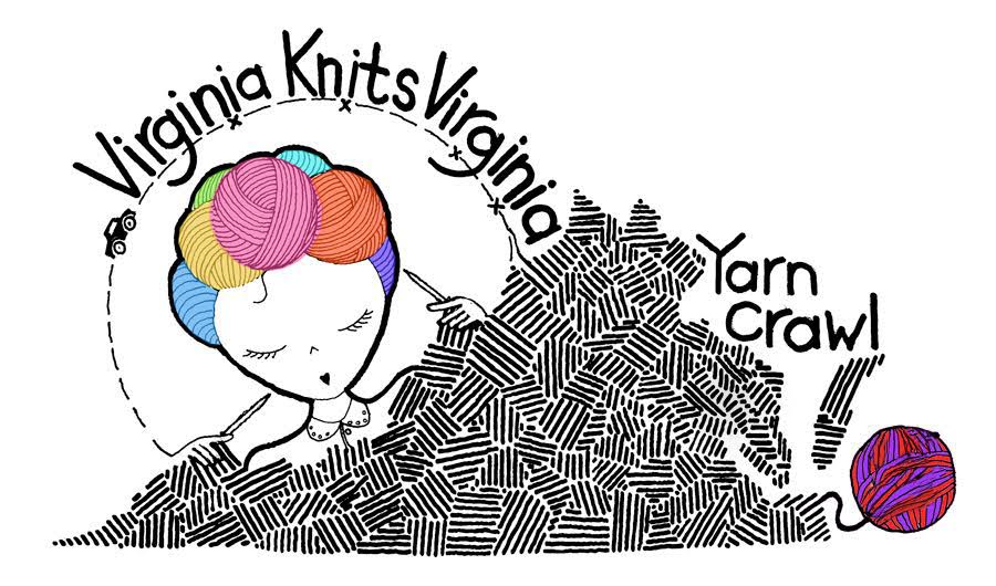 House Mountain Logo - Virginia Knits Virginia Yarn Crawl