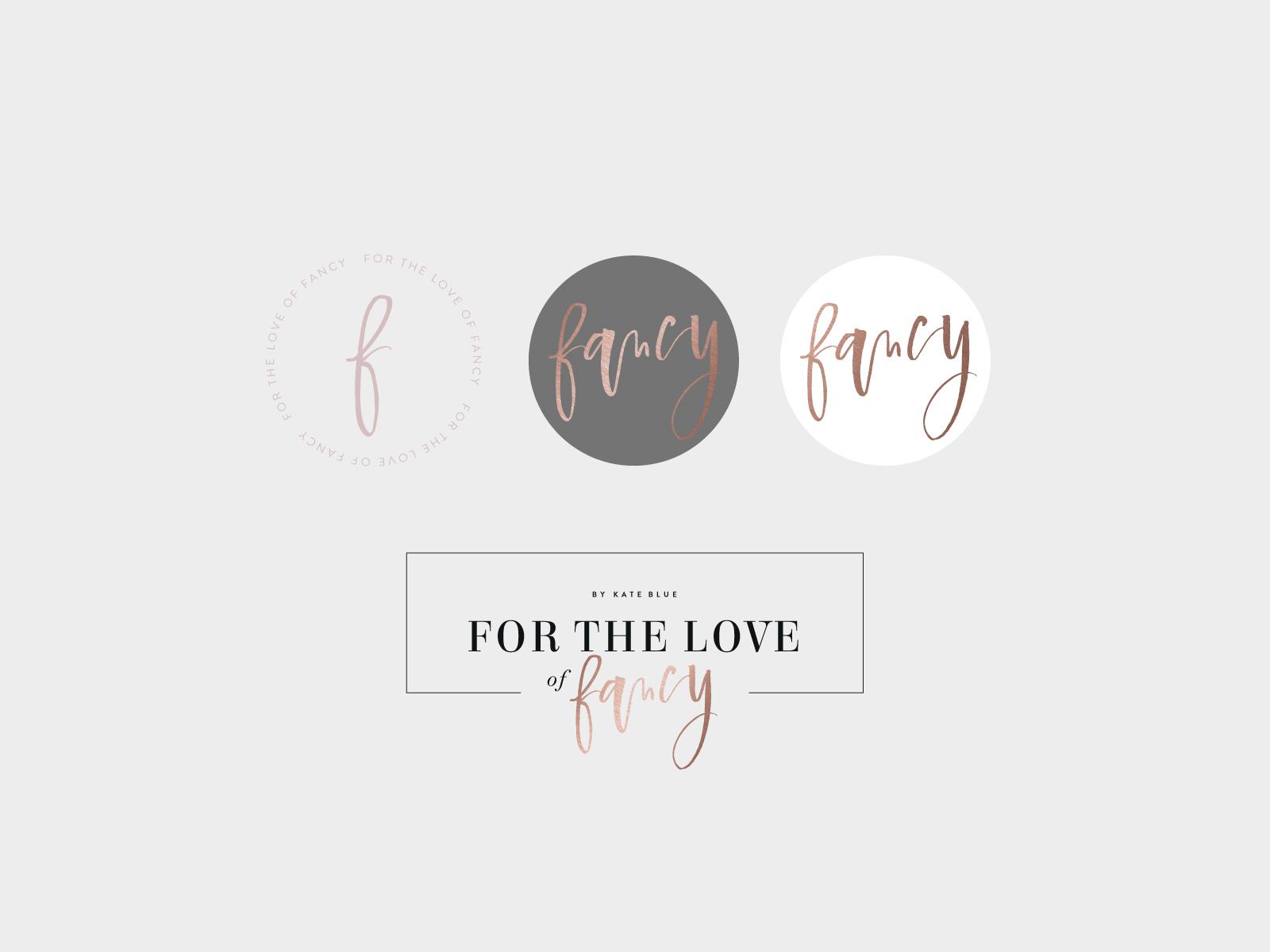 Fancy F Logo - For The Love Of Fancy Branding + Website Design. Studio 9 Co