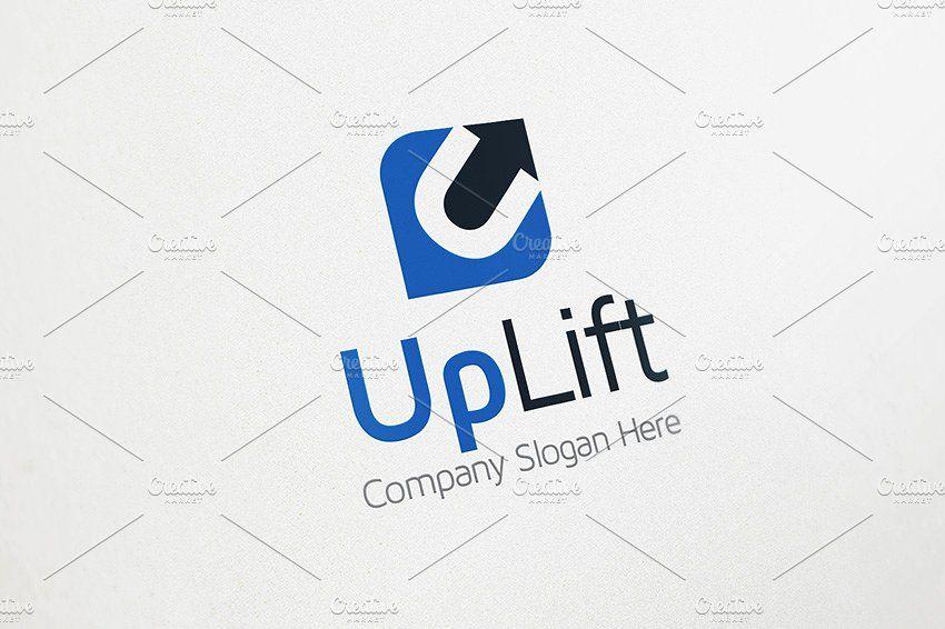U -turn Logo - Up Arrow Logo - U Logo ~ Logo Templates ~ Creative Market
