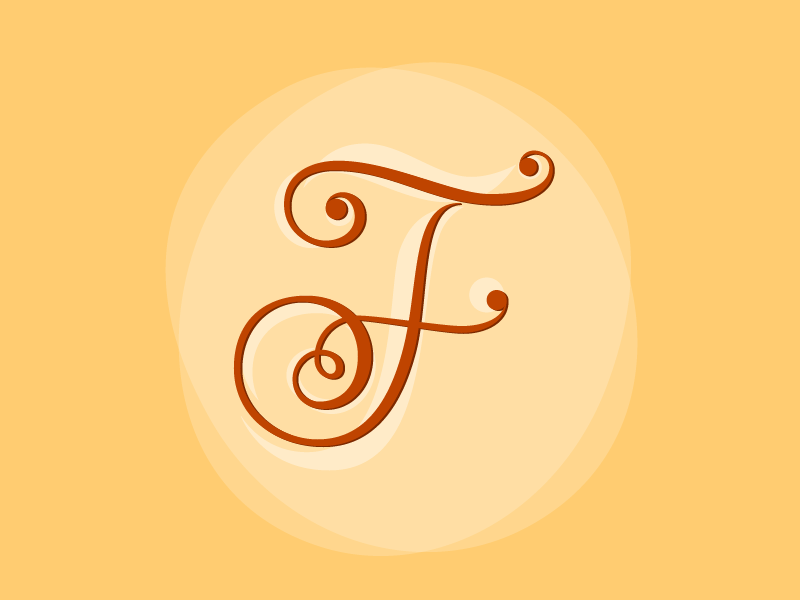 Fancy F Logo - F Is For Fancy by Alex Garnett | Dribbble | Dribbble
